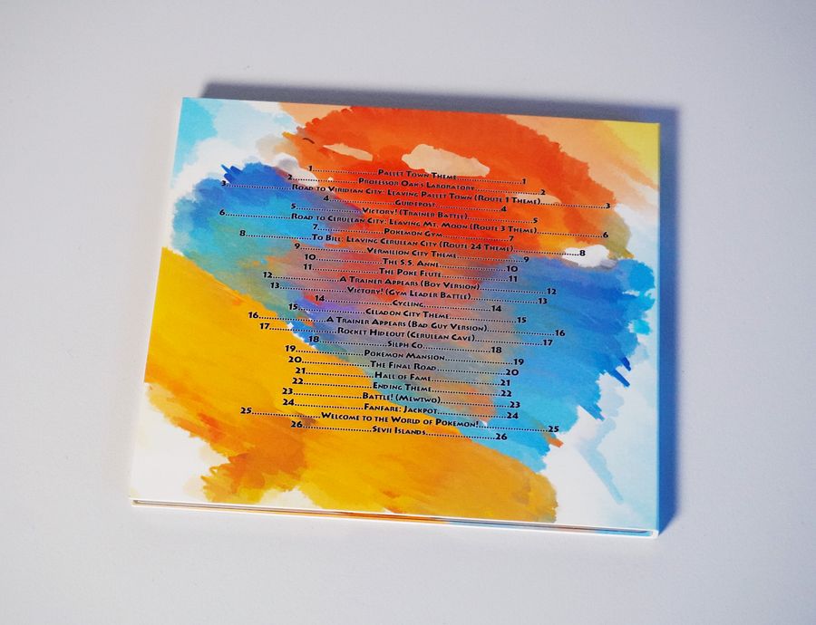 Lo-Fi Blue - A Pokémon Red and Blue Cover Album product image (3)
