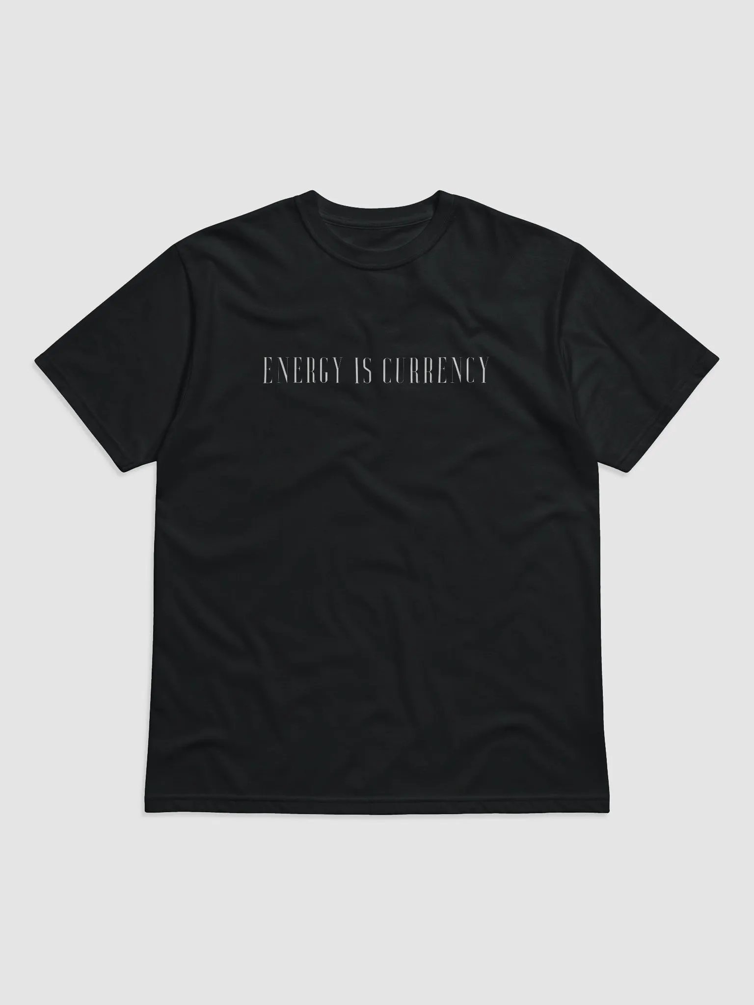 black energy is currency tee product image (1)
