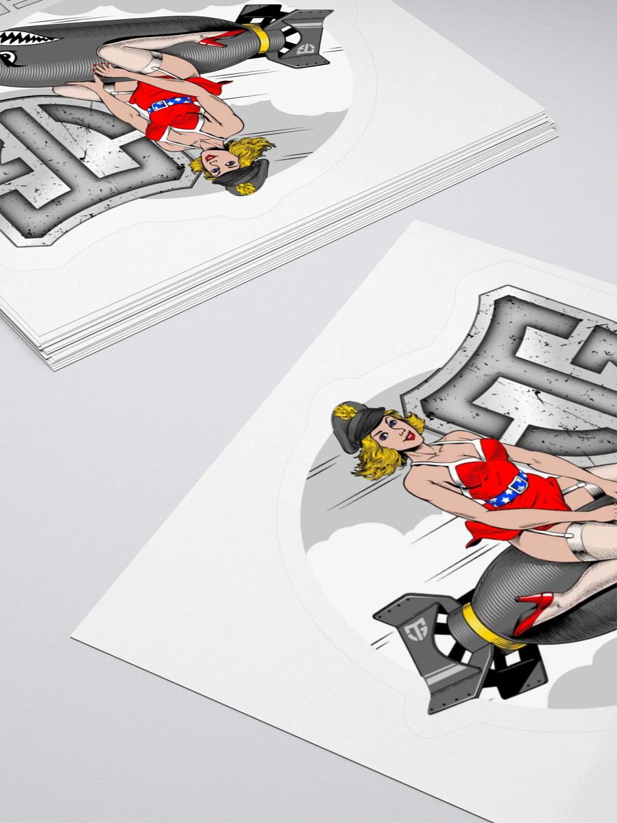 Bomber Girl Sticker product image (4)