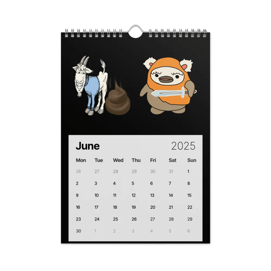 2025 Dorn Geek Calendar product image (8)