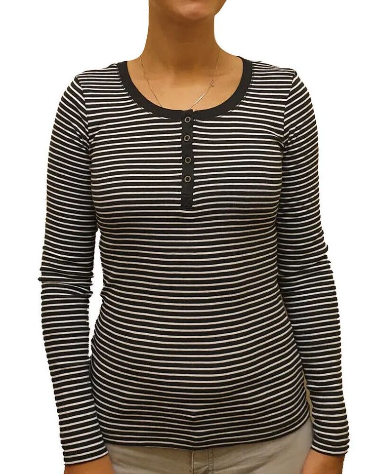Ladies T-Shirt Top Long Sleeve Stretch or Loose Fit 100% Cotton RRP £9.99 product image (6)