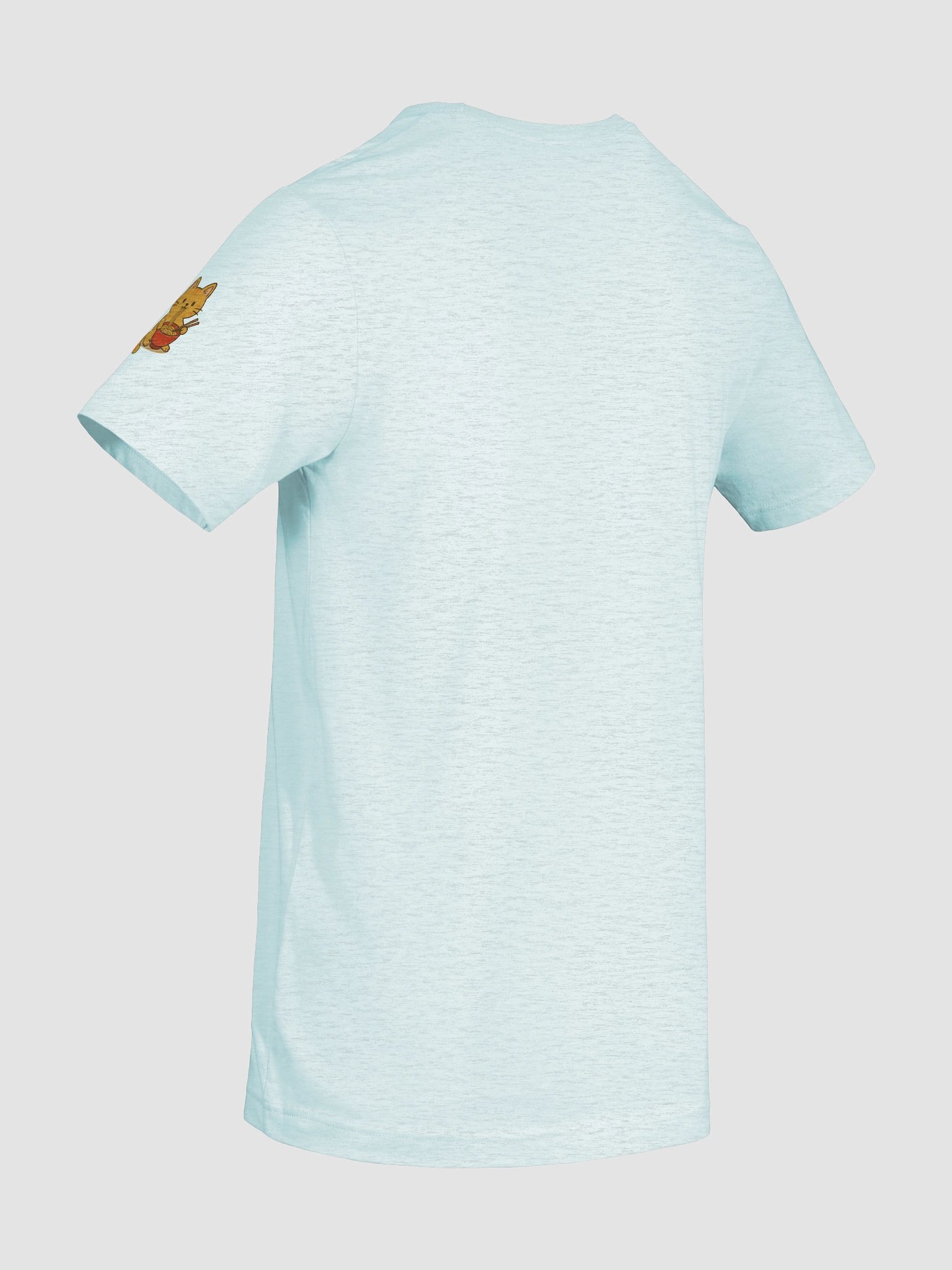 Noodling Cat Cartoon T-Shirt product image (46)