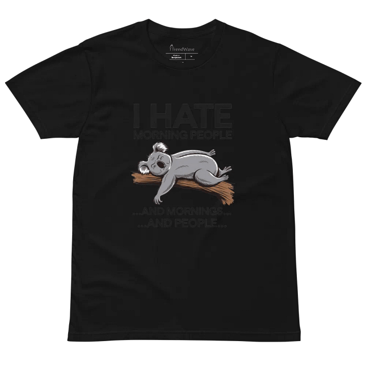 Koala’s Morning Mood AS Colour Unisex Premium T-Shirt product image (6)