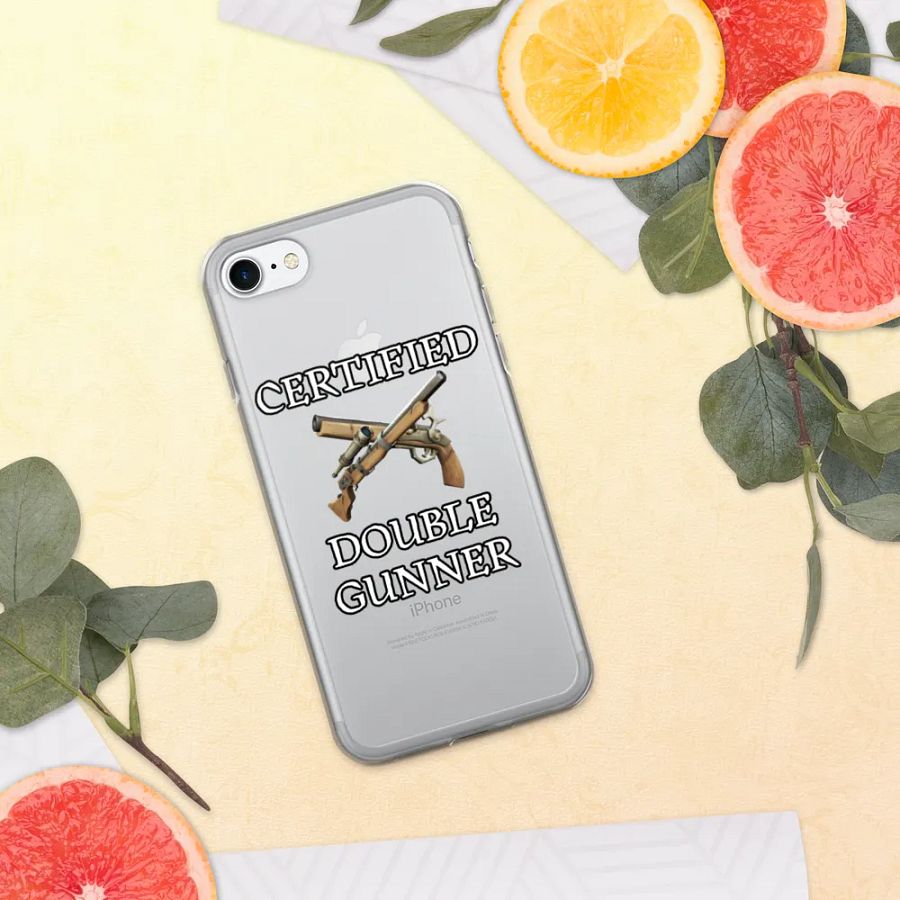 Certified Double Gunner iPhone Case Clear product image (11)