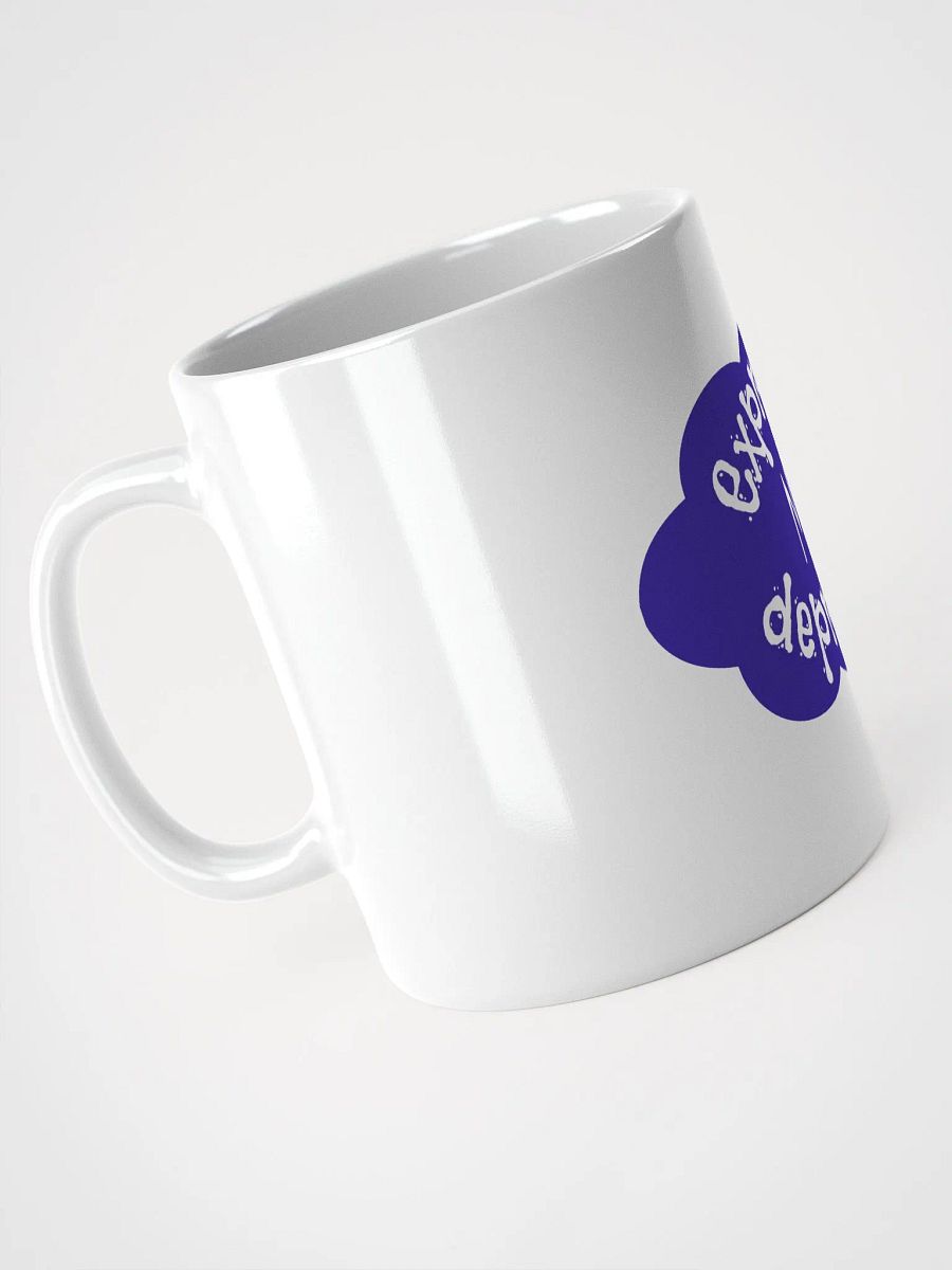 Expresso my Depresso Mug, Purple Cloud, White Mug product image (4)