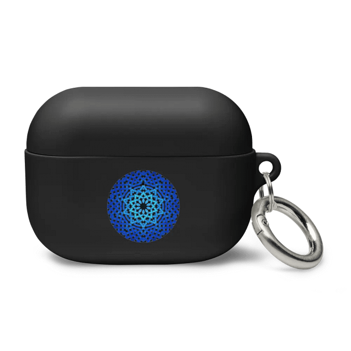 Blue Celtic Star Airpods Case product image (2)