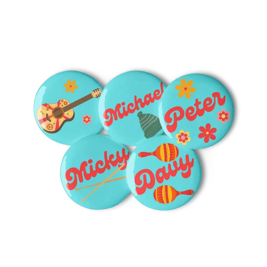 Groovy Names Button Badges product image (11)