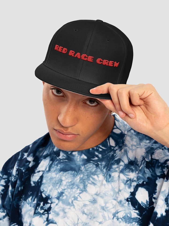 Red Rage Crew – Pixel Embroidered Cap product image (1)