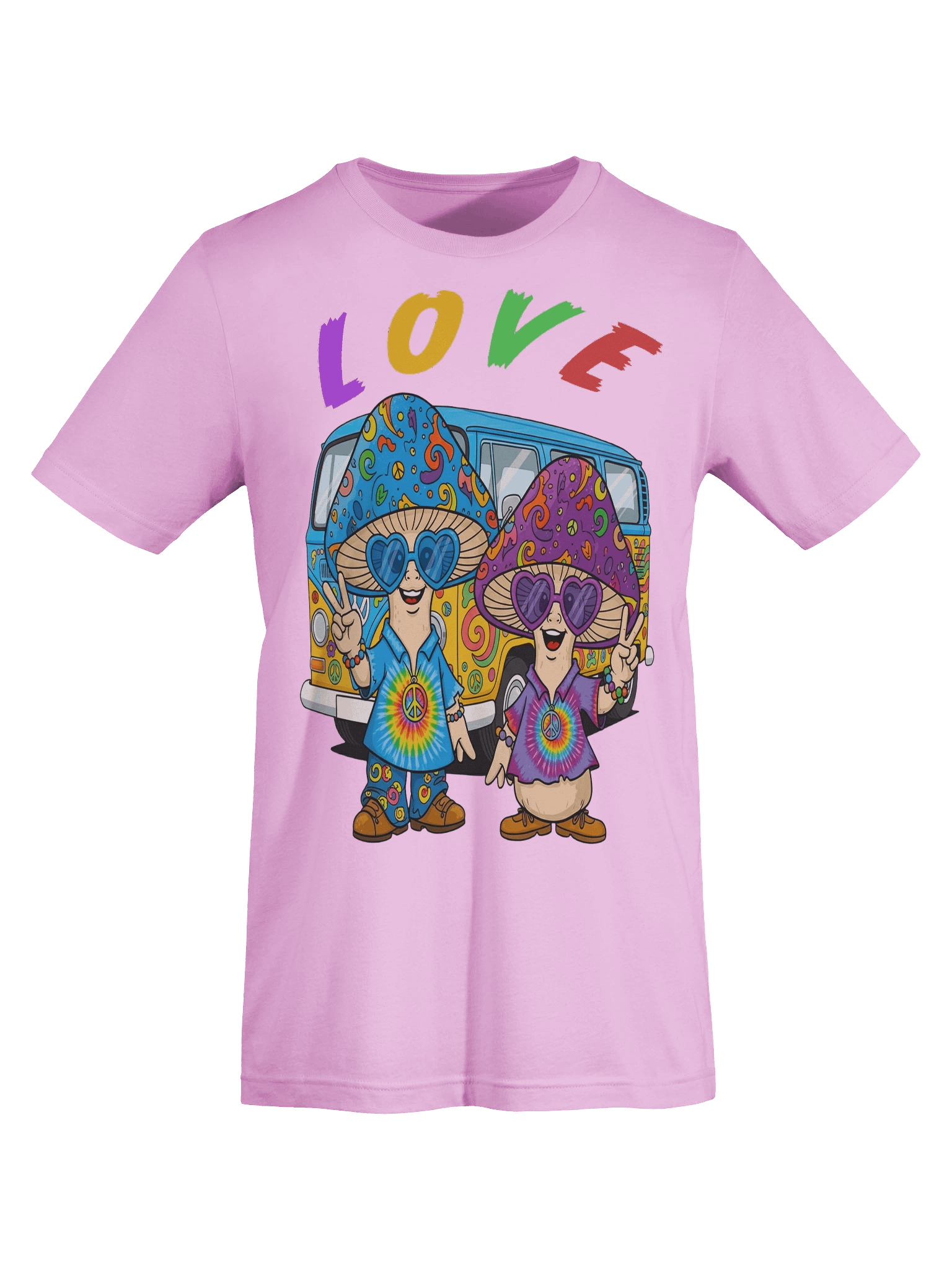 Psychedelic Love Mushroom T-Shirt product image (4)