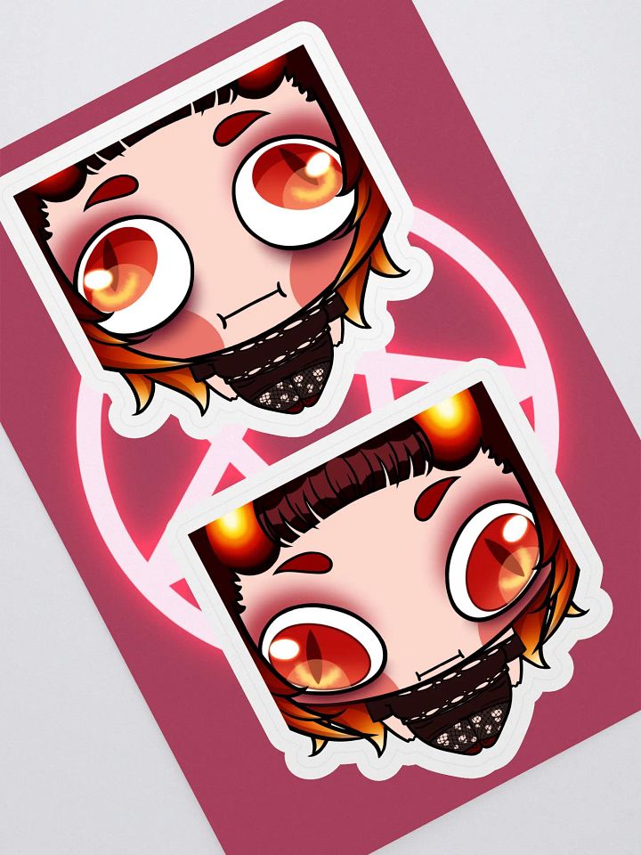 Flushed Emote Stickers product image (2)
