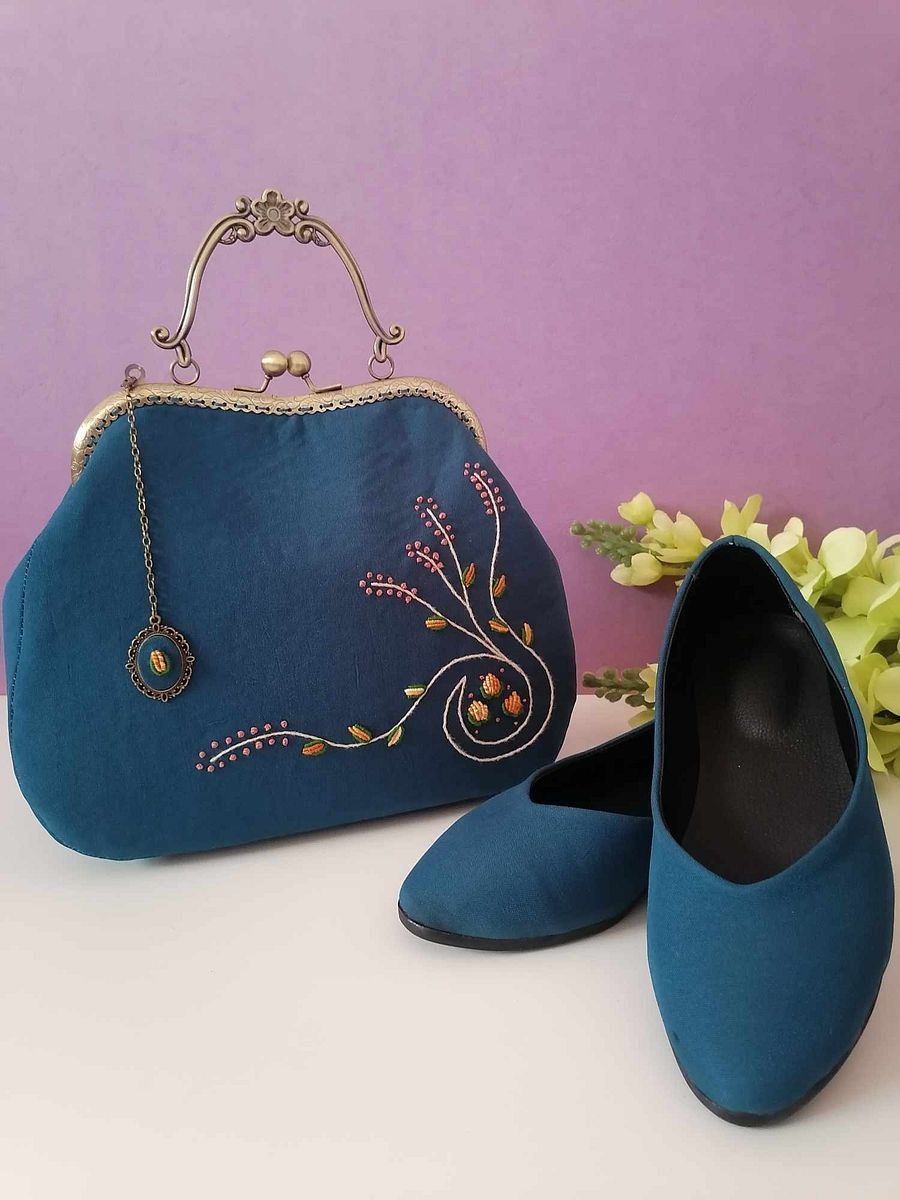 Dark Teal Handbag product image (3)