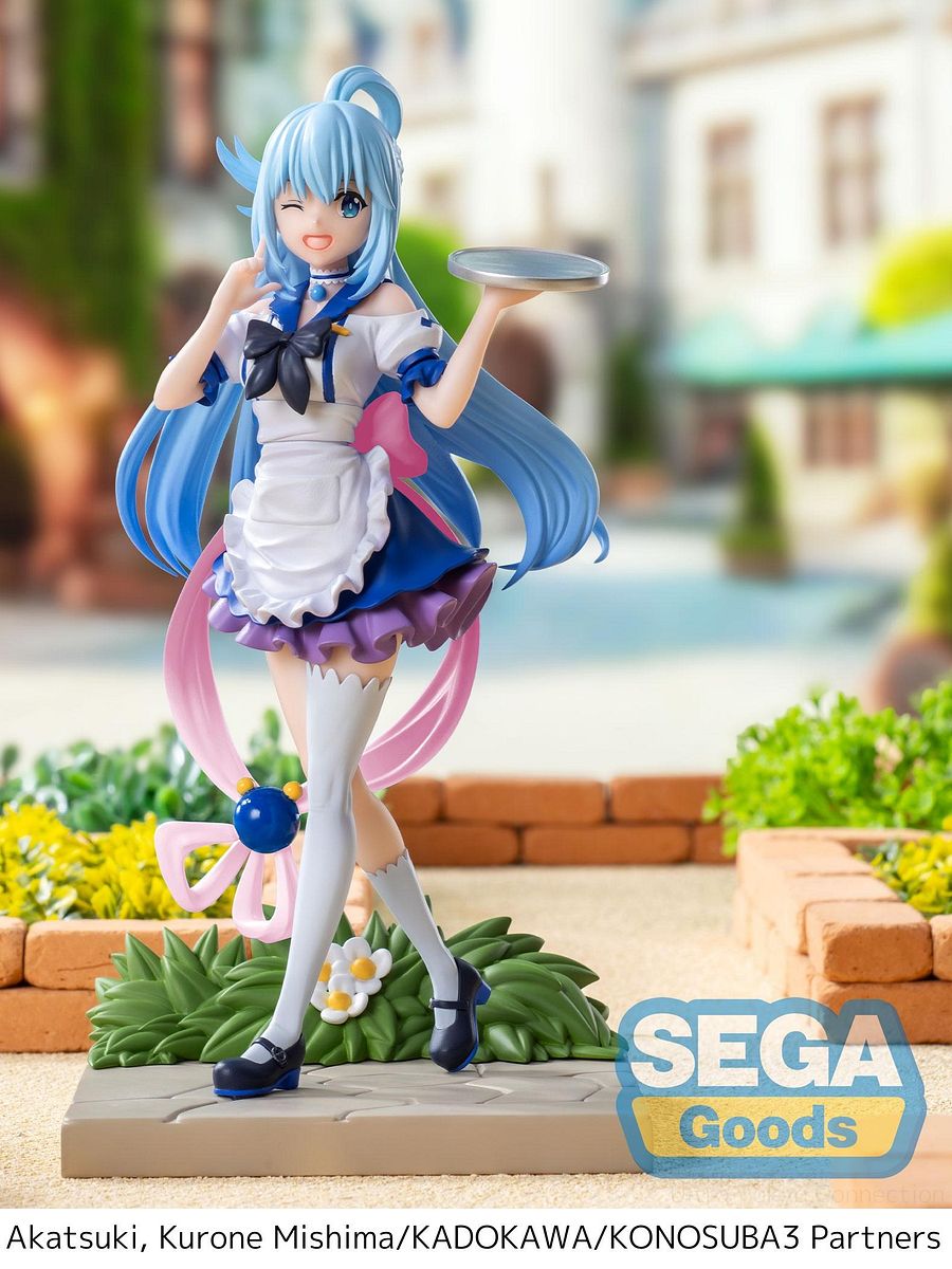KonoSuba: God's Blessing on This Wonderful World! 3 - Aqua Luminasta Prize Figure (Waitress Ver.) – SEGA Goods product image (1)