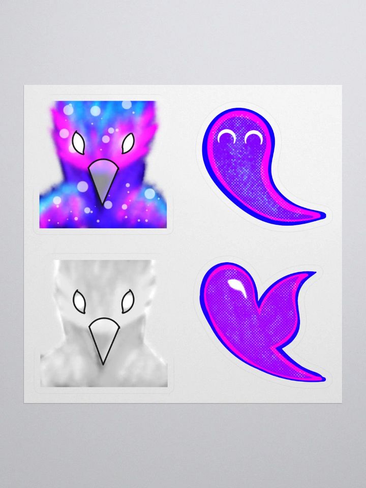 TheSpaceCr0w Subscriber Badges Stickers product image (1)