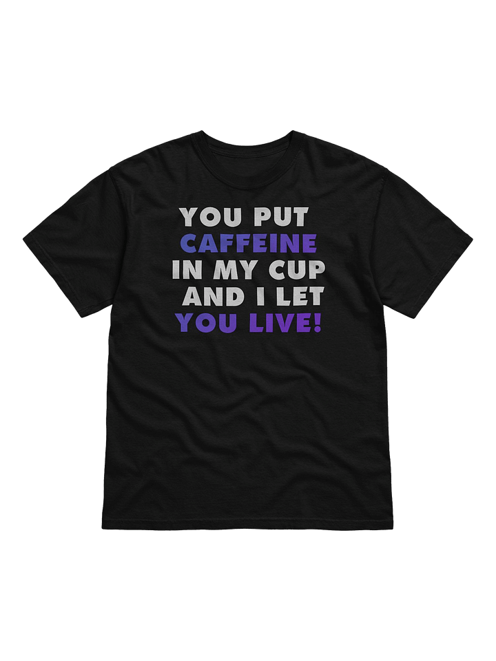 Give Caffeine Logo T-Shirt product image (89)