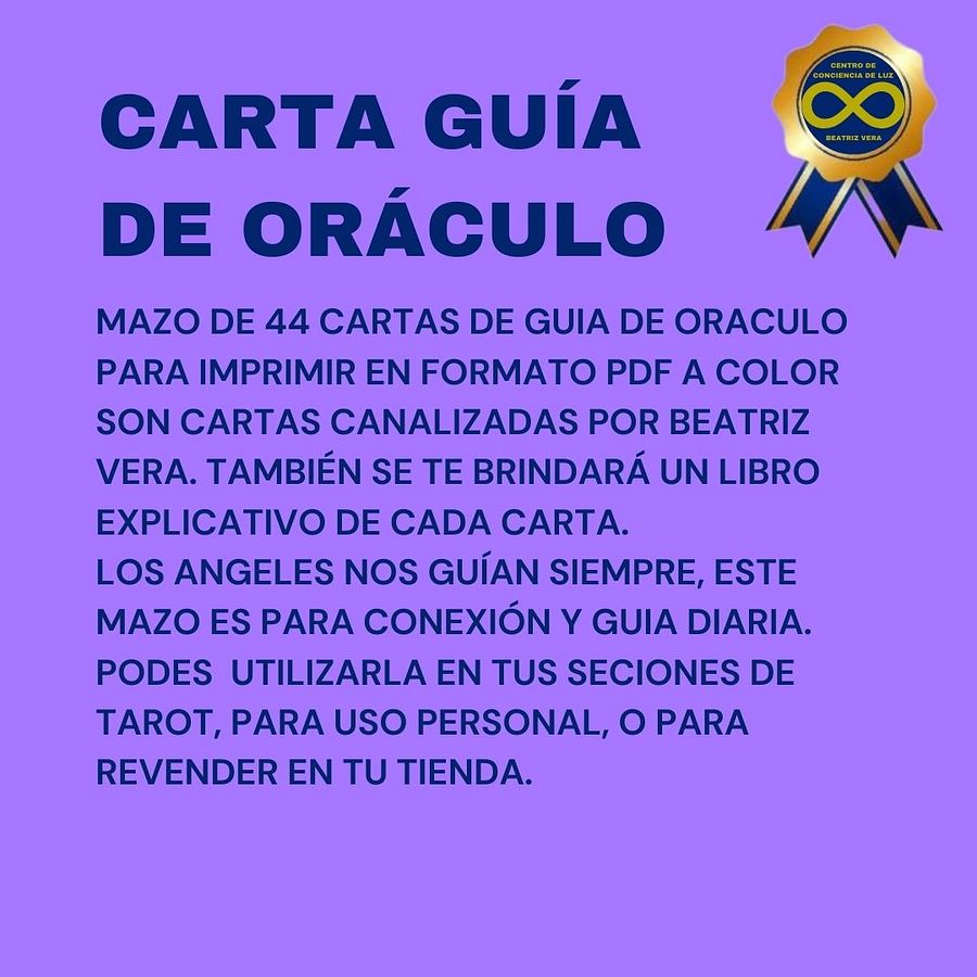 Cartas oráculo de guía para respuestas + libro explicativo (para imprimir) product image (3)