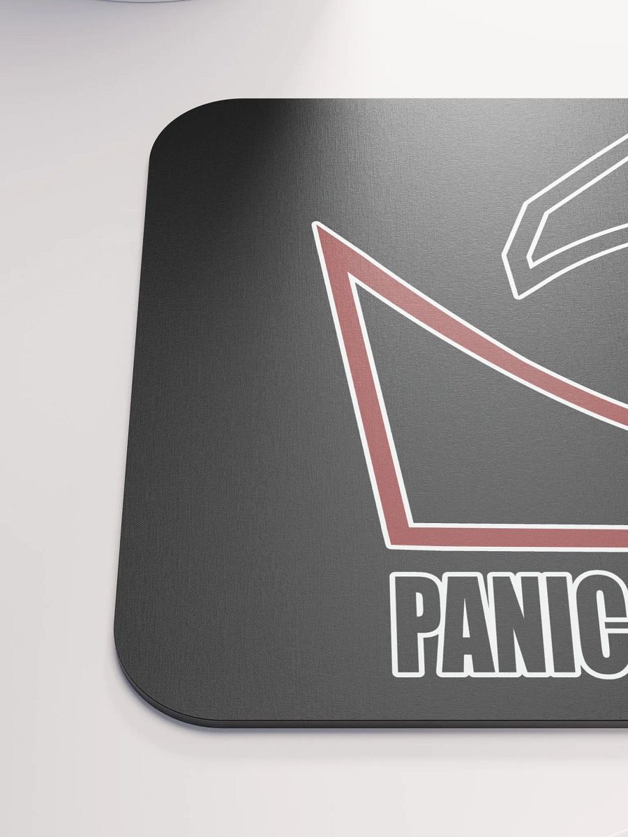 Panic Rolling Logo Black Mouse Pad product image (6)
