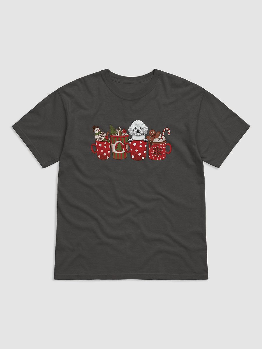 Cute Bichon Frise(2) in a Christmas Cup T-Shirt | Funny Christmas Pup in a Cup product image (24)