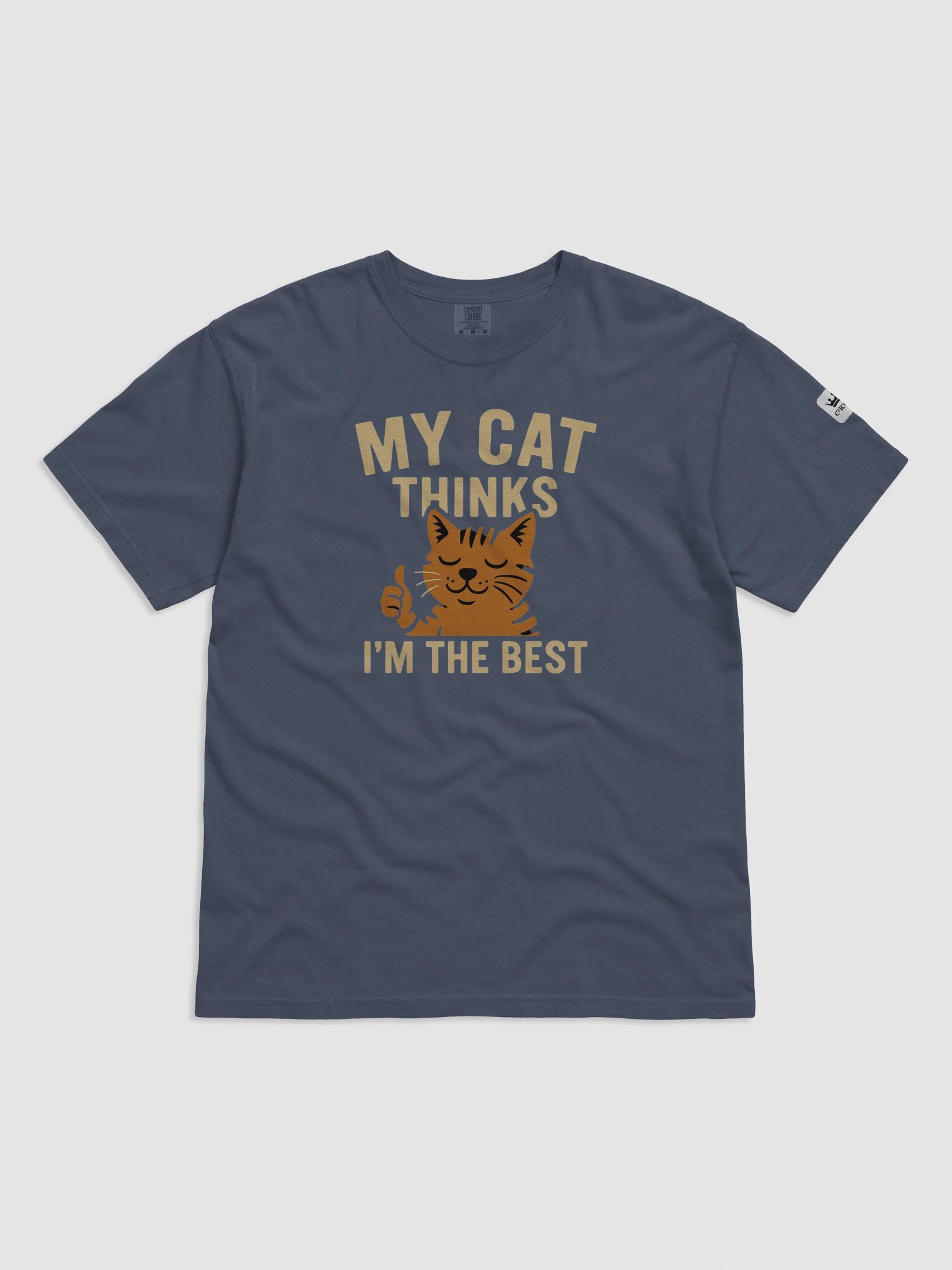 My Cat Thinks I'm The Best Graphic T-Shirt product image (1)