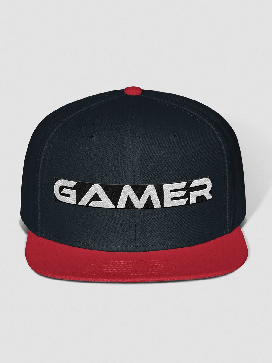 Gamer fully embroidered snapback product image (4)