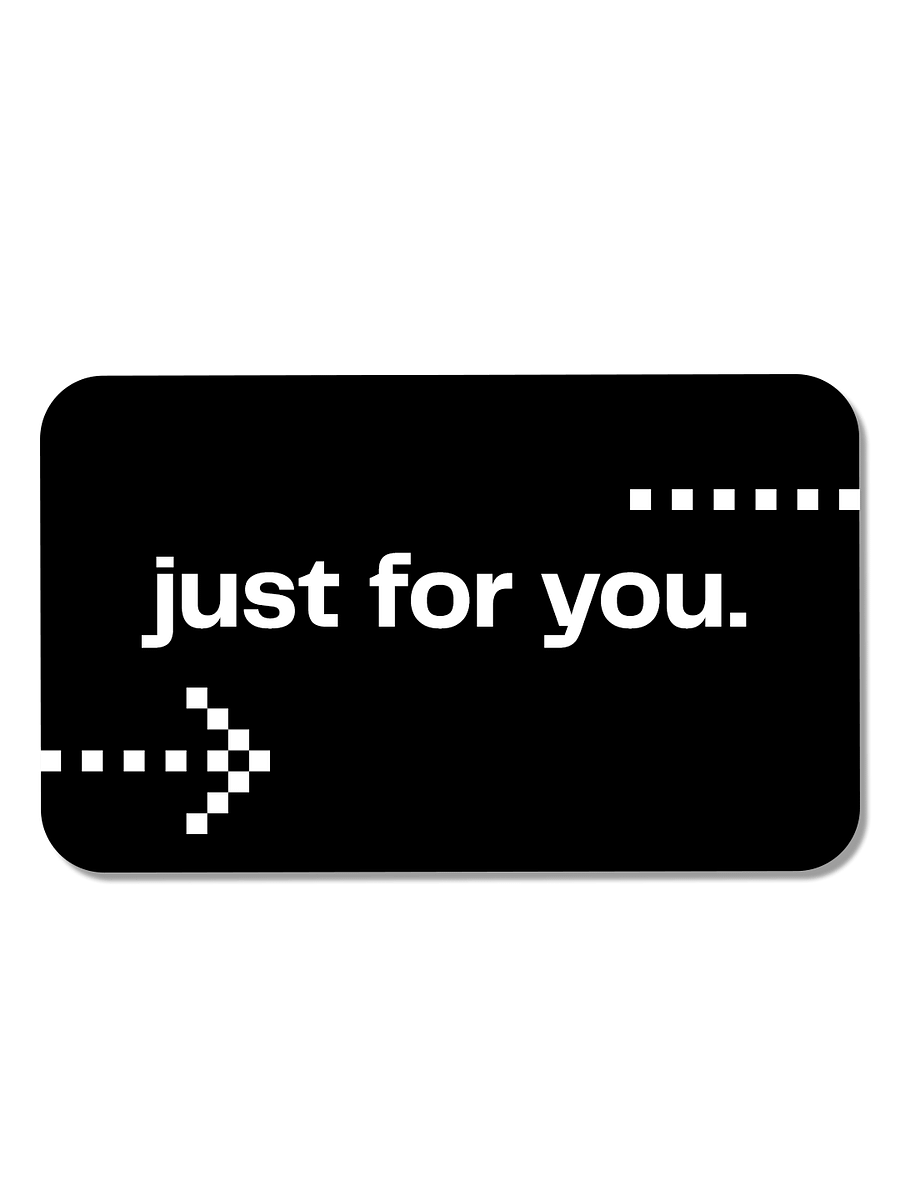 Black & White Gift Card Design product image (1)