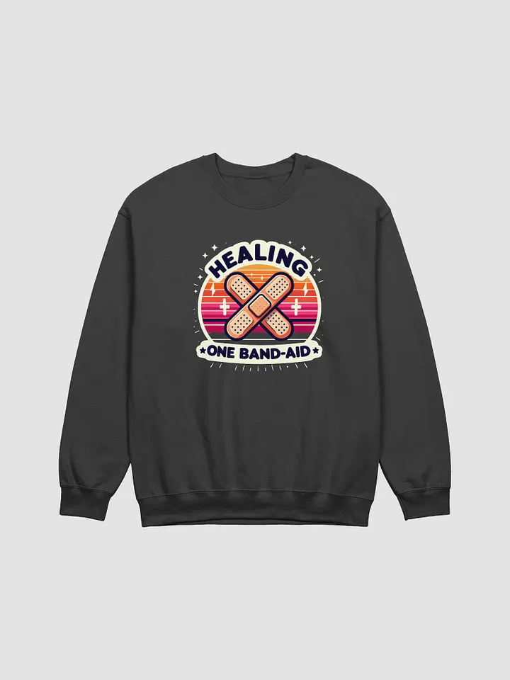 Retro Healing Band-Aid Crewneck product image (5)