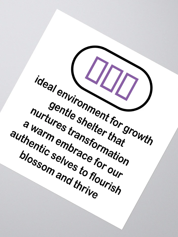 enclosure Sticker - light purple line product image (2)