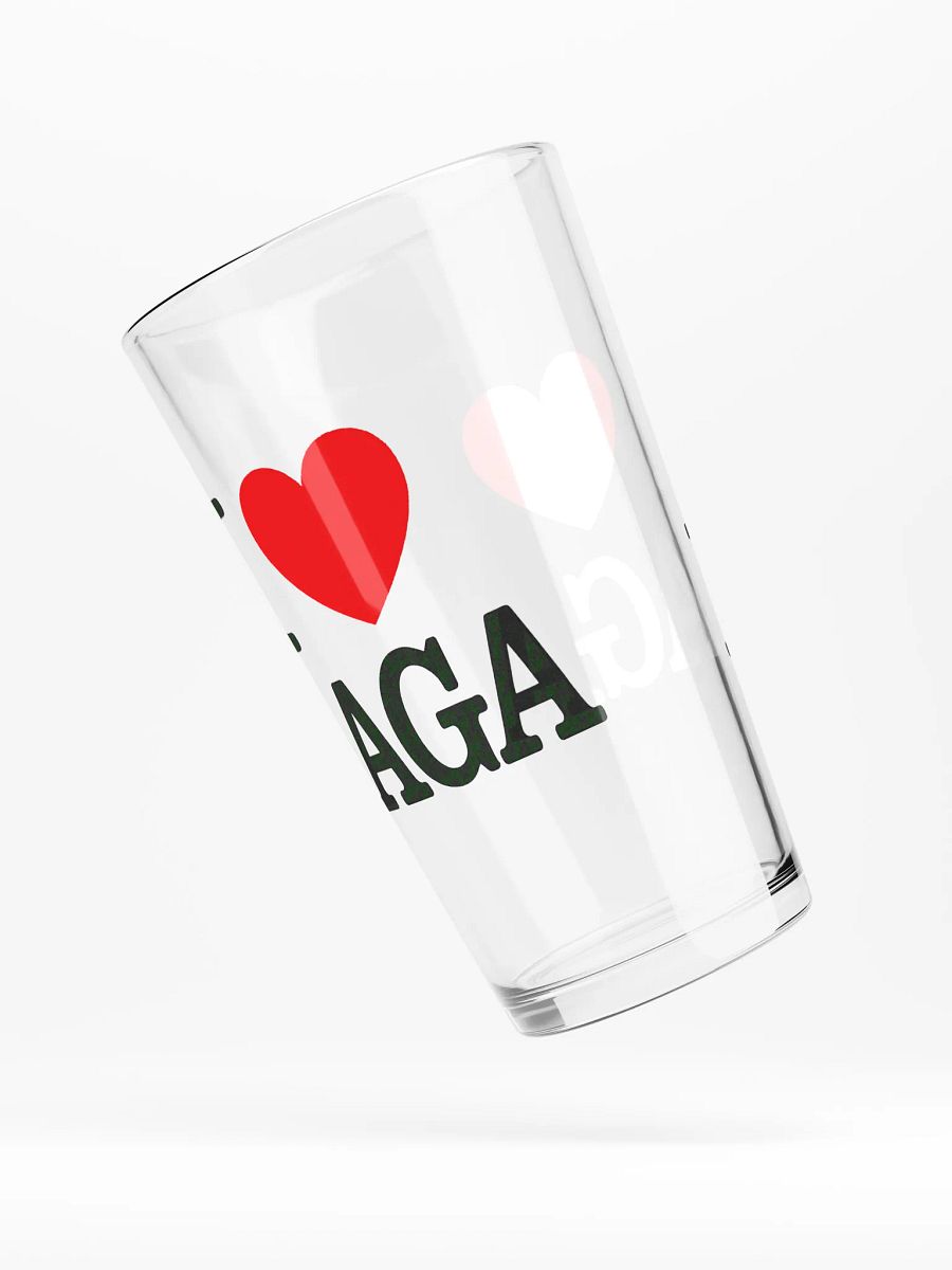 I Love MAGA - Glass product image (4)