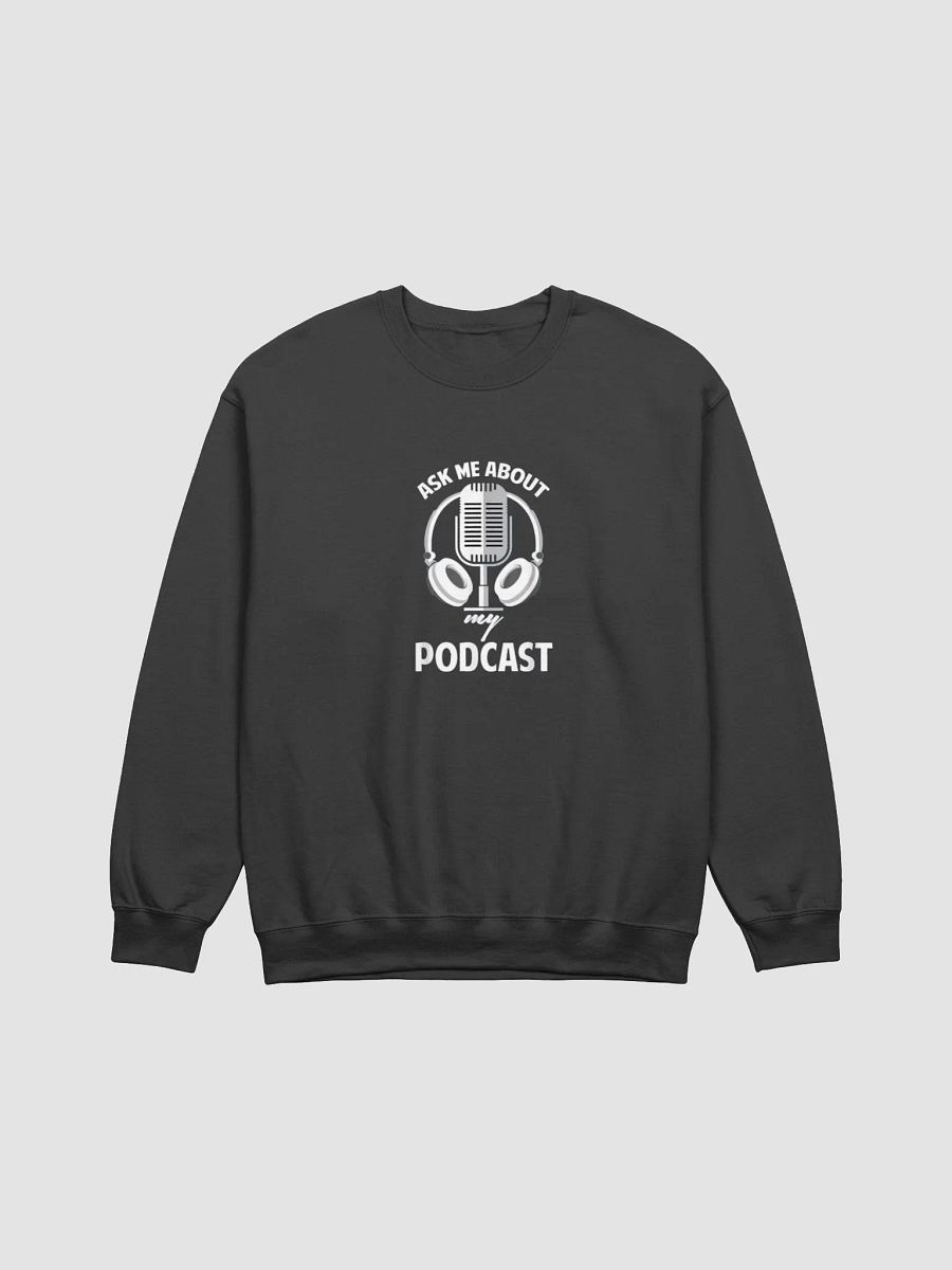 Vintage Microphone Podcast Sweatshirt product image (5)