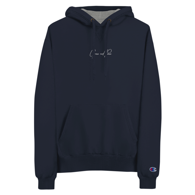 Grace and Peace Hoodie (Navy) product image (2)