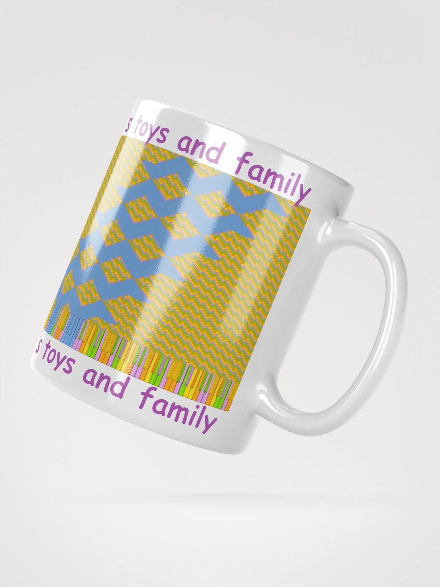 ZTaF white gloss mug product image (4)