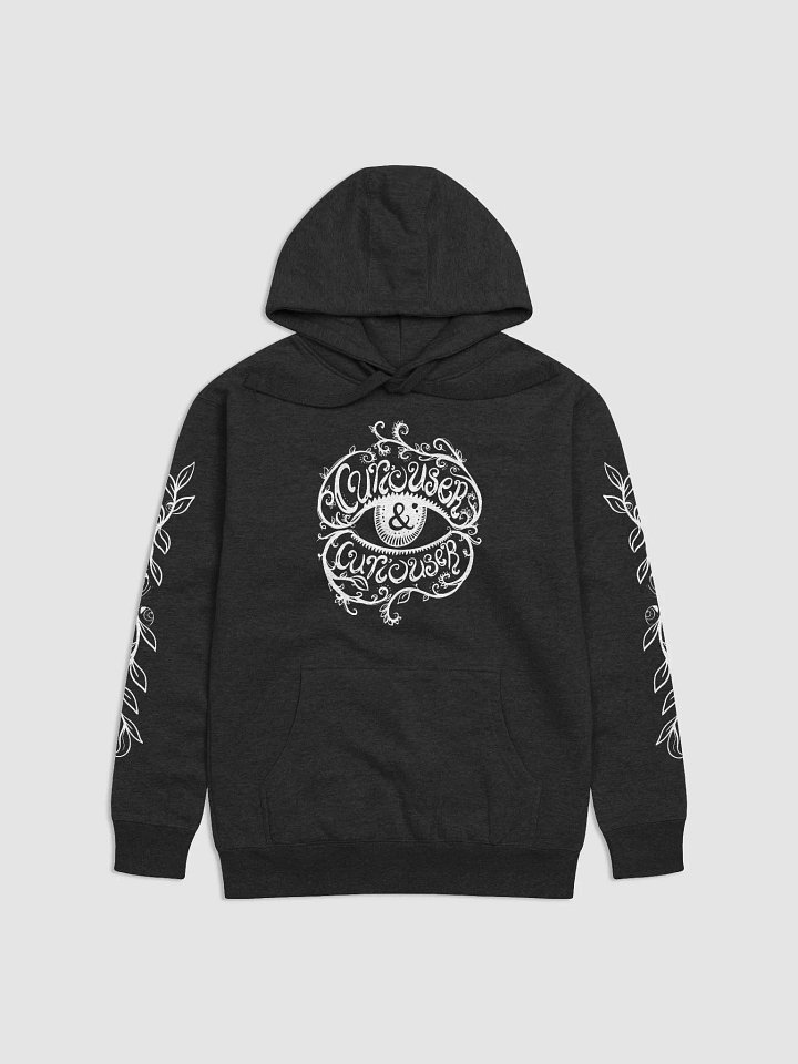 Curiouser & Curiouser Hoodie (white design) product image (1)