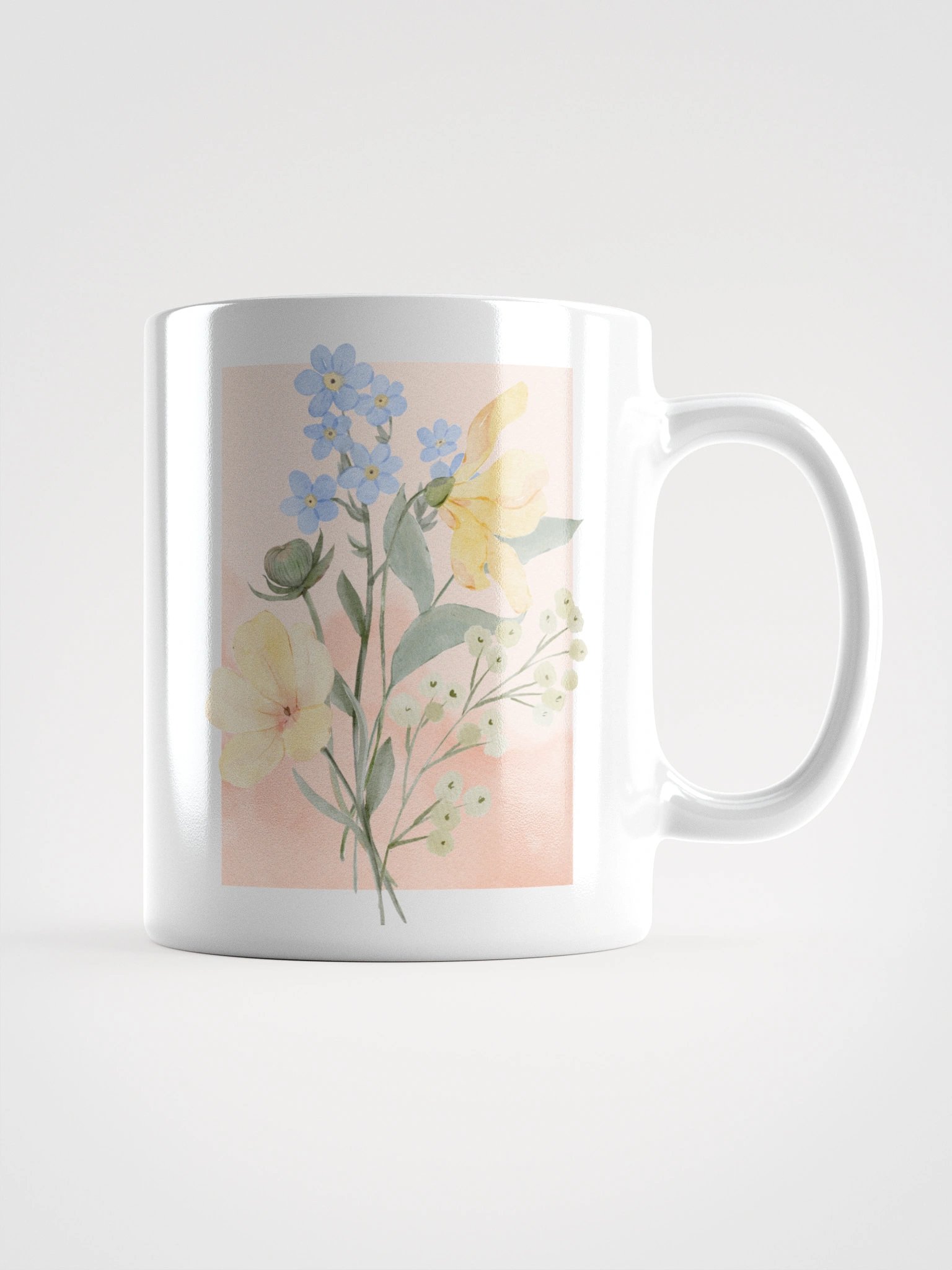 Pastel Floral Mug #1 product image (1)