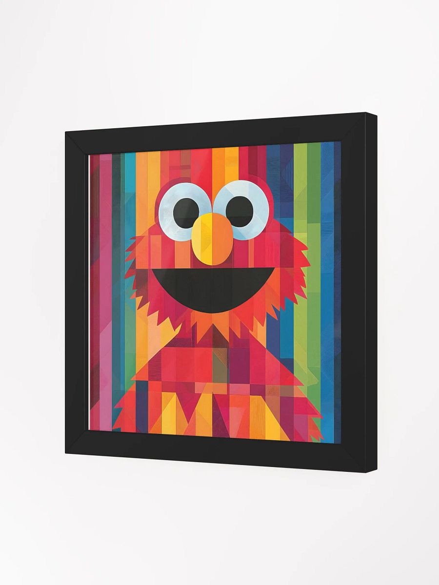 Elmo Sesame Framed Poster product image (27)