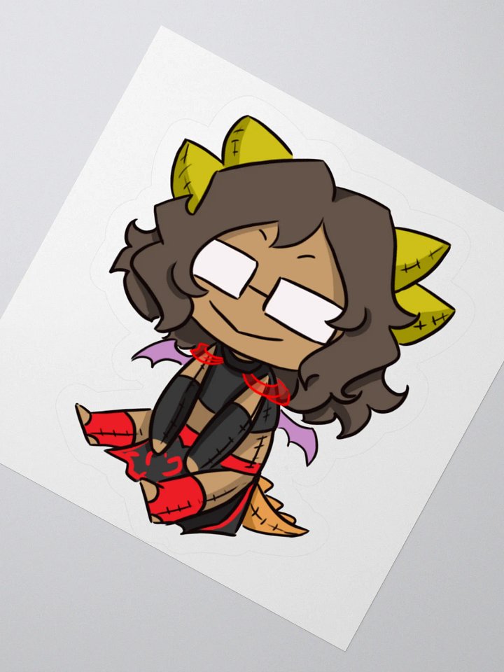 Chibi Din Plushie Sticker product image (2)