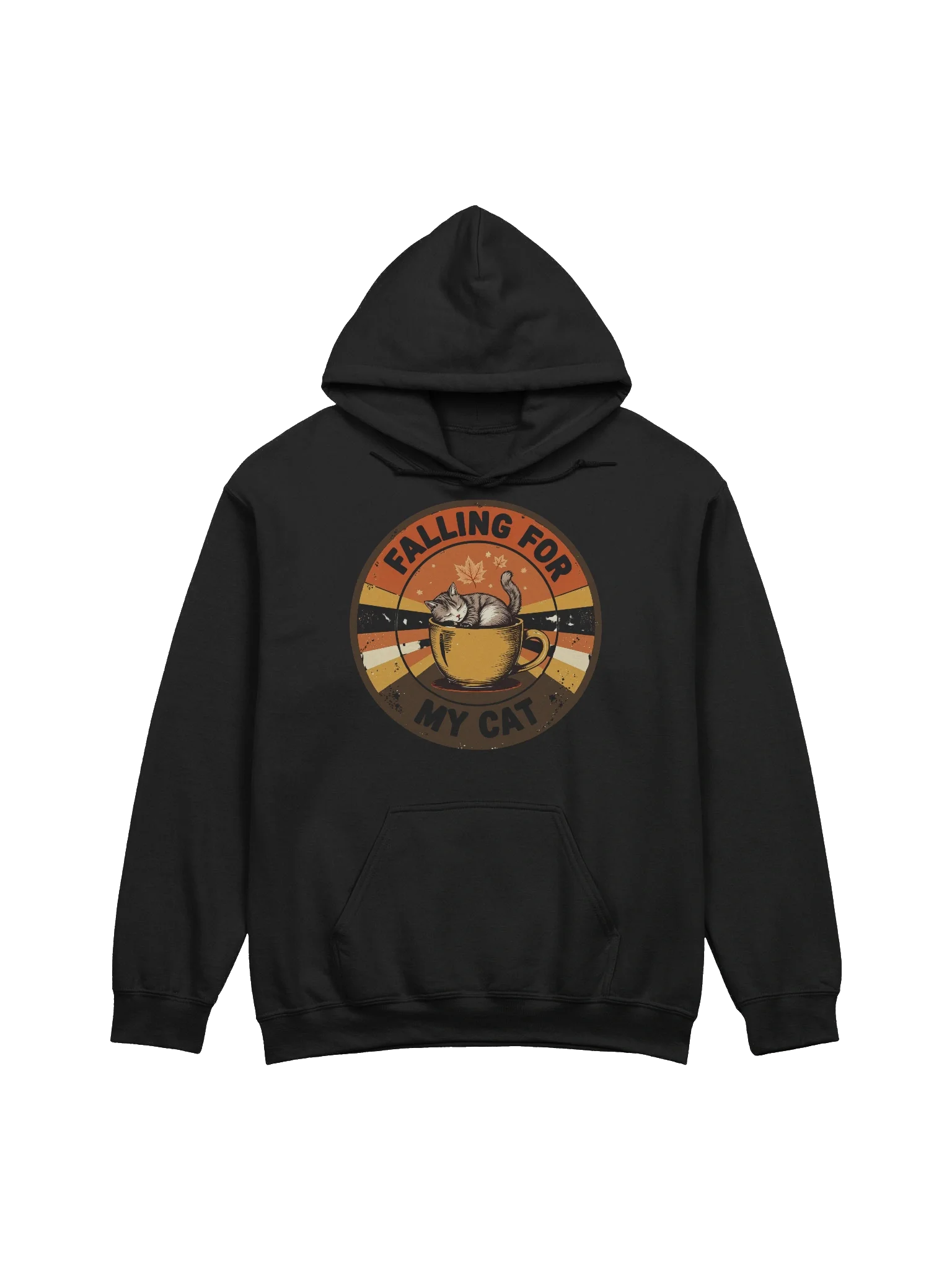 Falling for My Cat – Autumn Mug Hoodie product image (1)