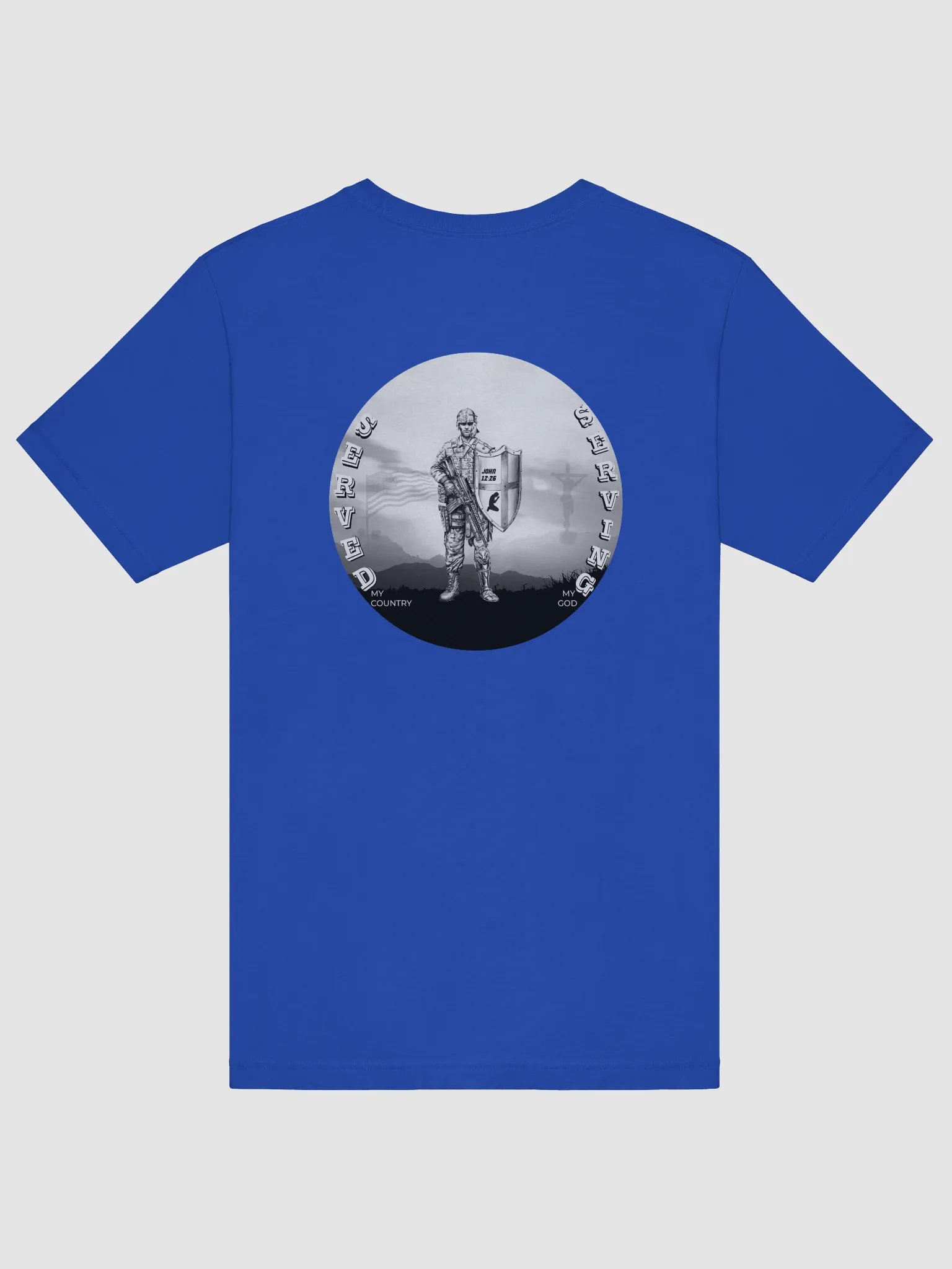 Served/Serving (Front & Back short sleeve T) product image (3)