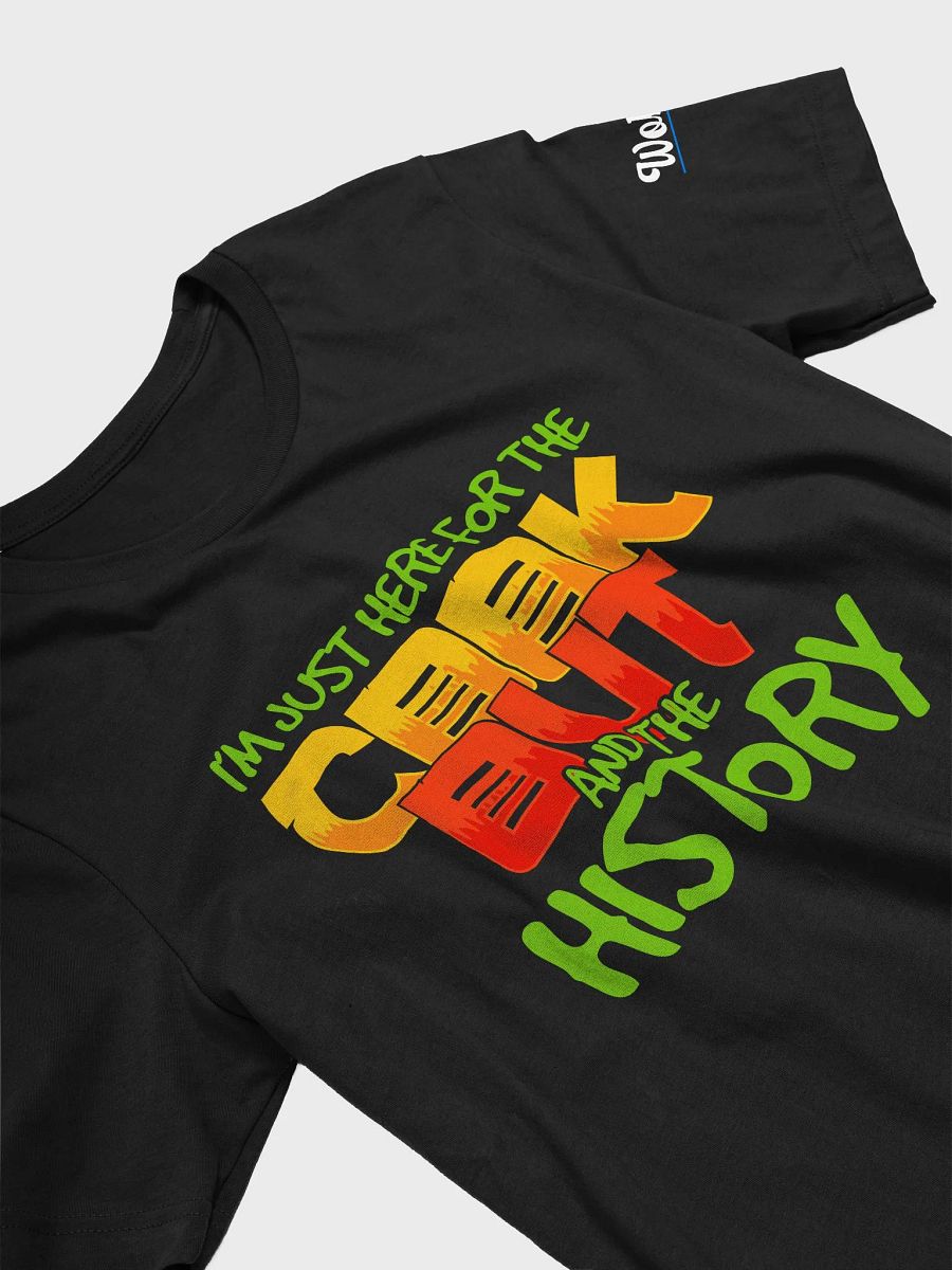 I'm Just Here for the Cookout and the History - Juneteenth shirt for family BBQ product image (11)