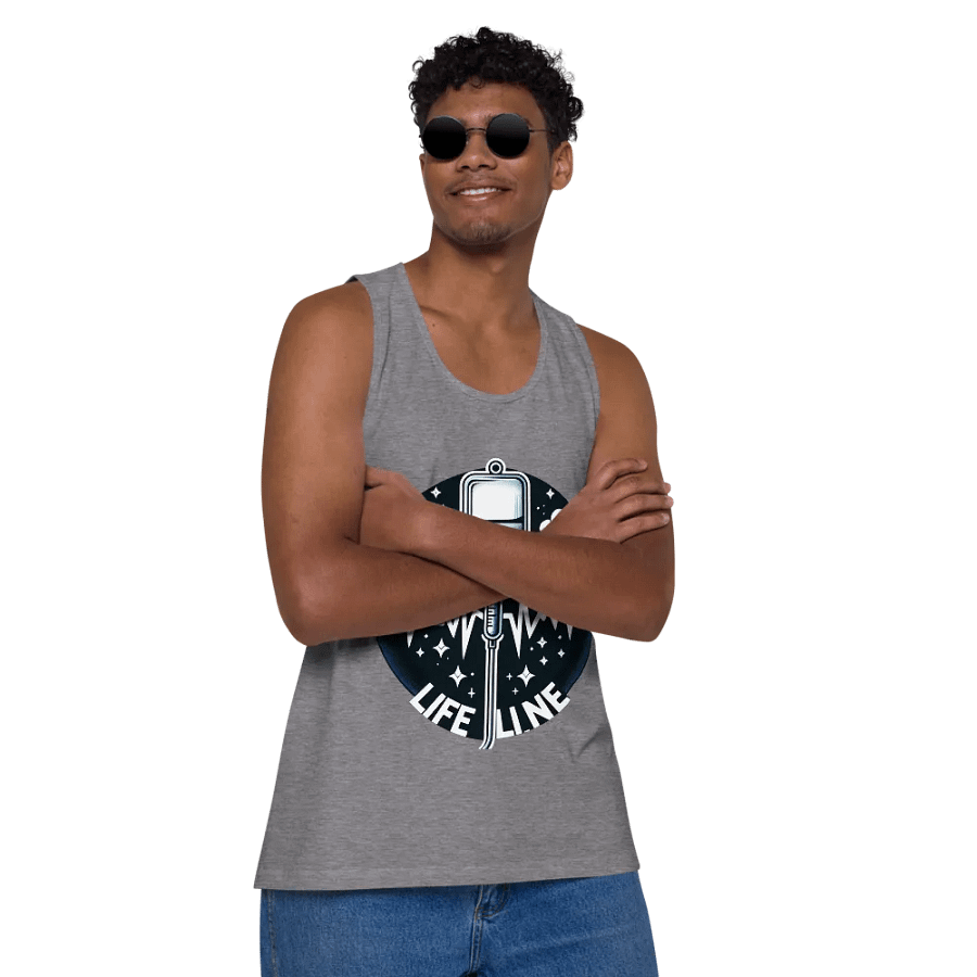 Lifeline EKG Men's Tank Top product image (66)