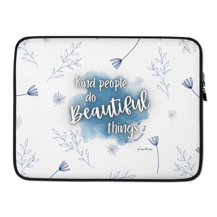 KPDBT - White/Blue Laptop Sleeve product image (2)