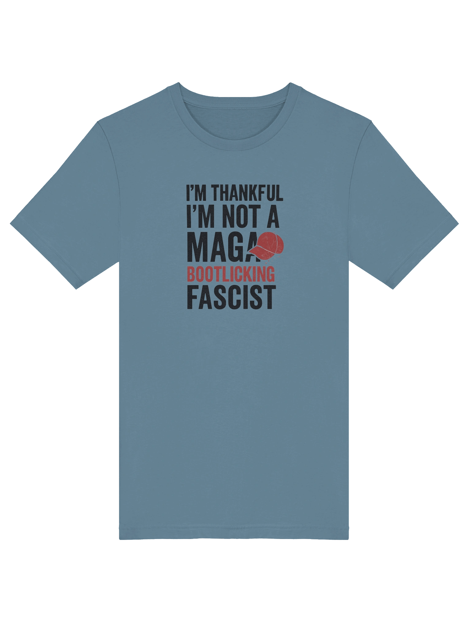Anti-MAGA Statement Cap T-Shirt product image (37)