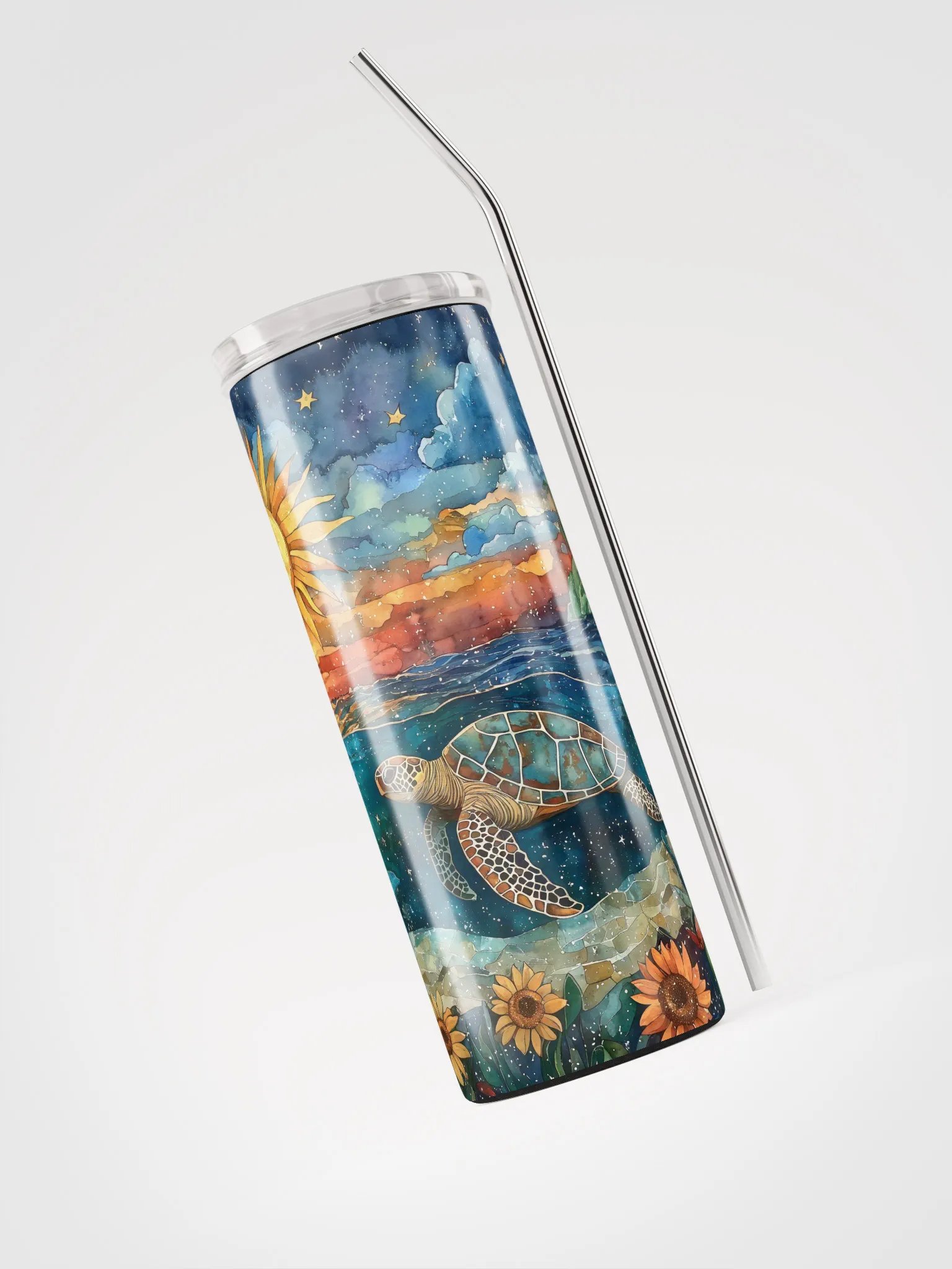 Sea Turtle Dream Stainless Steel Tumbler product image (4)