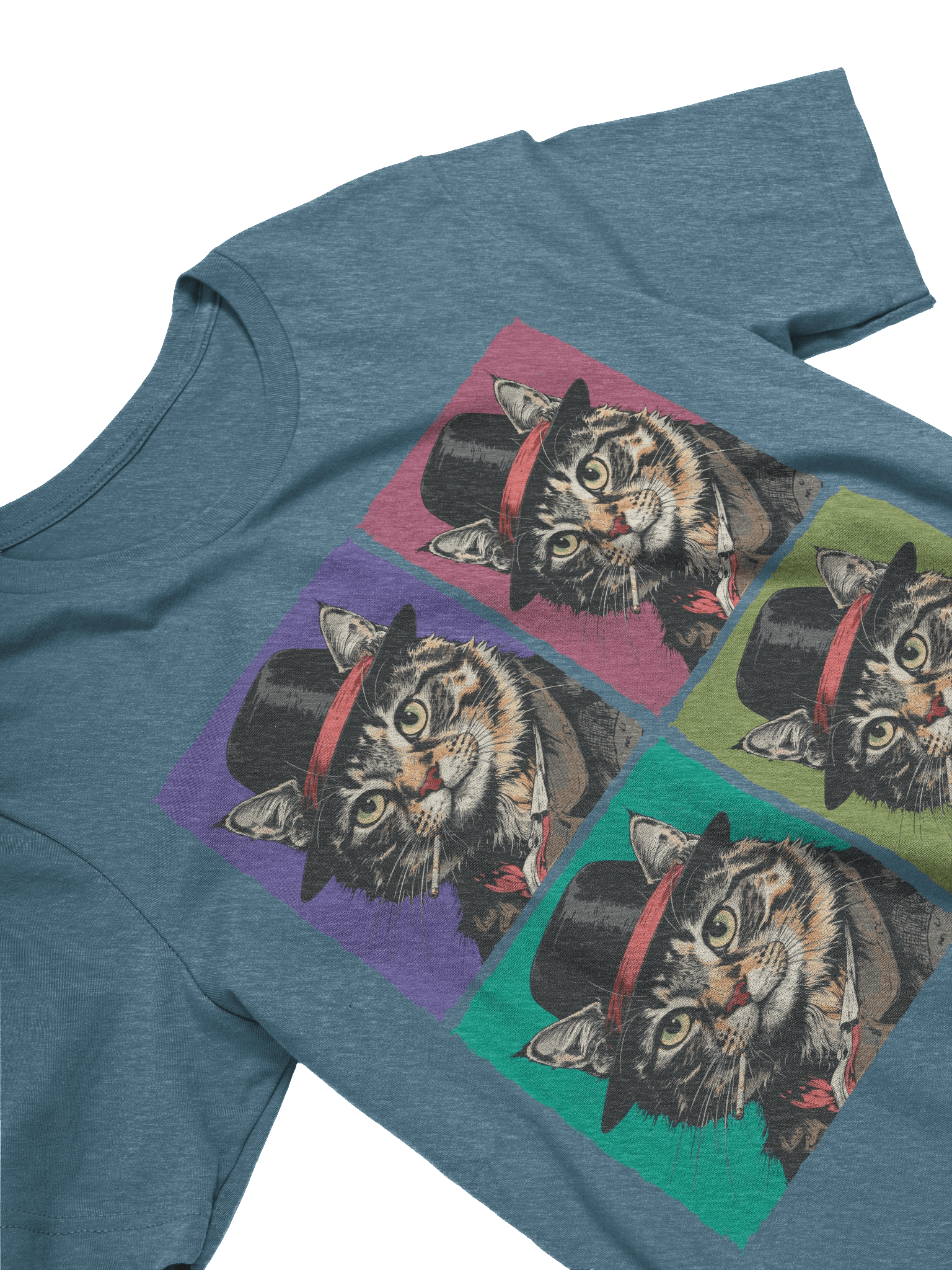 The Smoking Cat Society Bella T-Shirt product image (1)