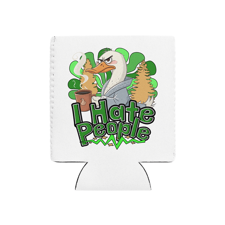 I Hate People Goose Quirky Can Cooler product image (2)
