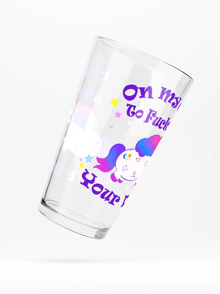 Rainbow Unicorn Glass Shaker product image (3)