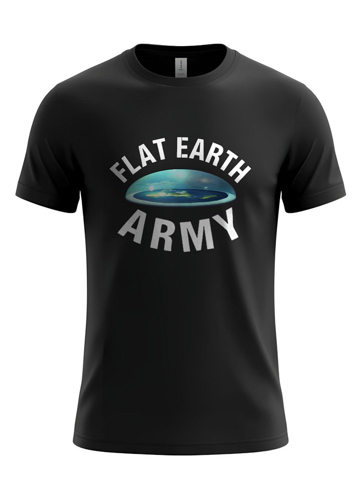 Flat Earth Army Graphic Tee, Statement & Style United product image (1)