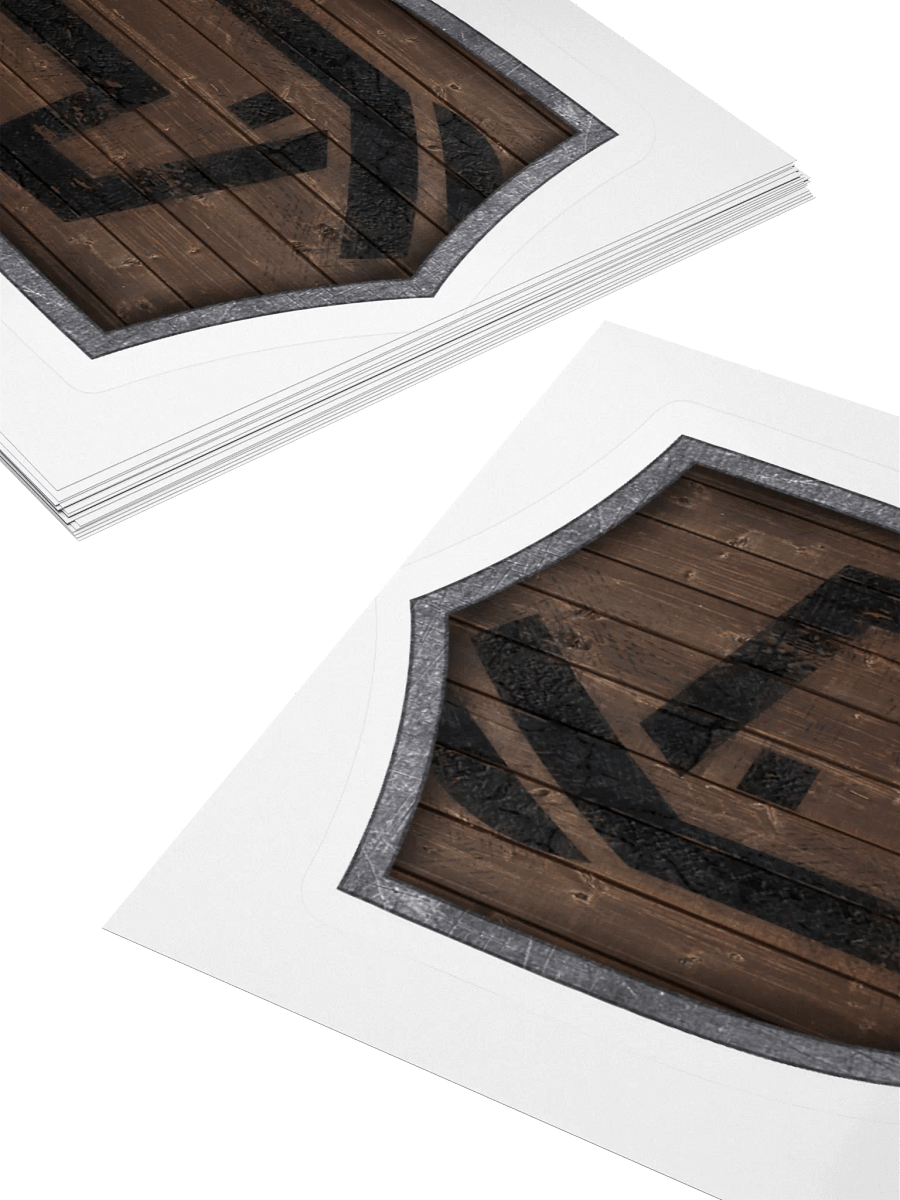MrLlamaSC Shield Sticker product image (4)