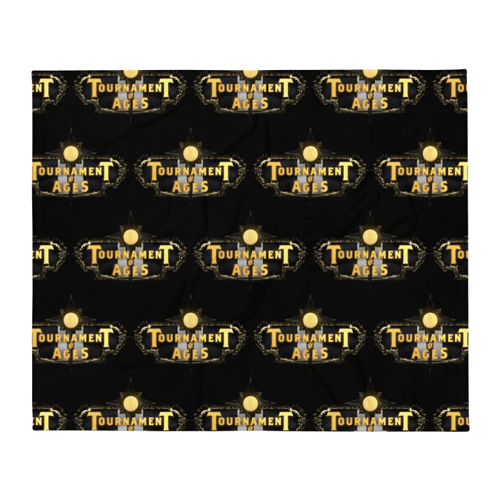 Tournament of Ages - Full Logo - Throw Blanket product image (2)