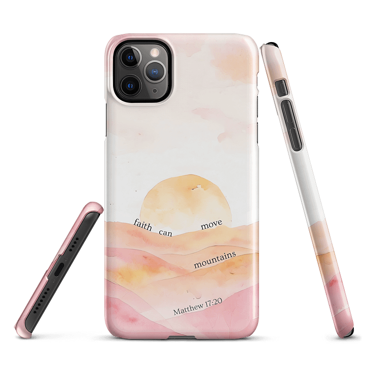 Faith Can Move Mountains iPhone® Snap Case product image (2)