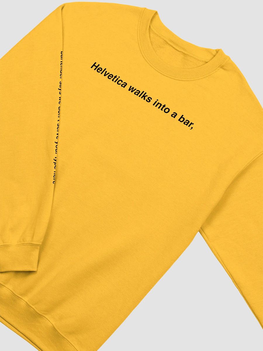 Helvetica Walks Into a Bar... product image (1)