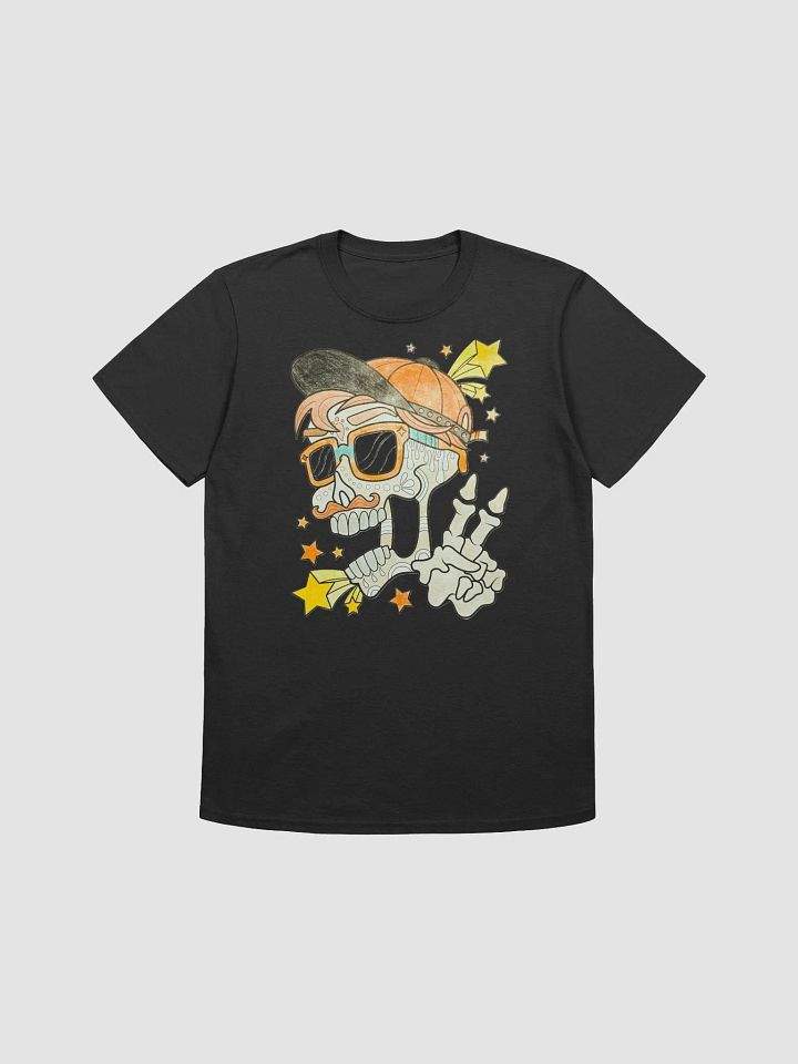 Whimsical Skeleton Peace Sign Tee product image (3)